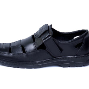 Чоловічі шкіряні літні туфлі Matador Black