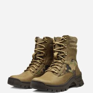 Черевики високі чоловічі кольору койот з натуральної шкіри мембране Airtex (vm-777air-koyot)