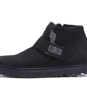 Чоловічі зимові шкіряні черевики ZG Black Night New (ZG 161 чн бот)