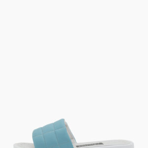 Ніжні блакитні шльопанці з натуральної шкіри (vm-216-03s)