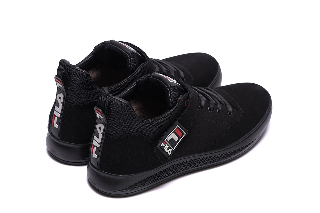 Чоловічі зимові черевики FILA Black (F 110-1(н)) - Зображення 6