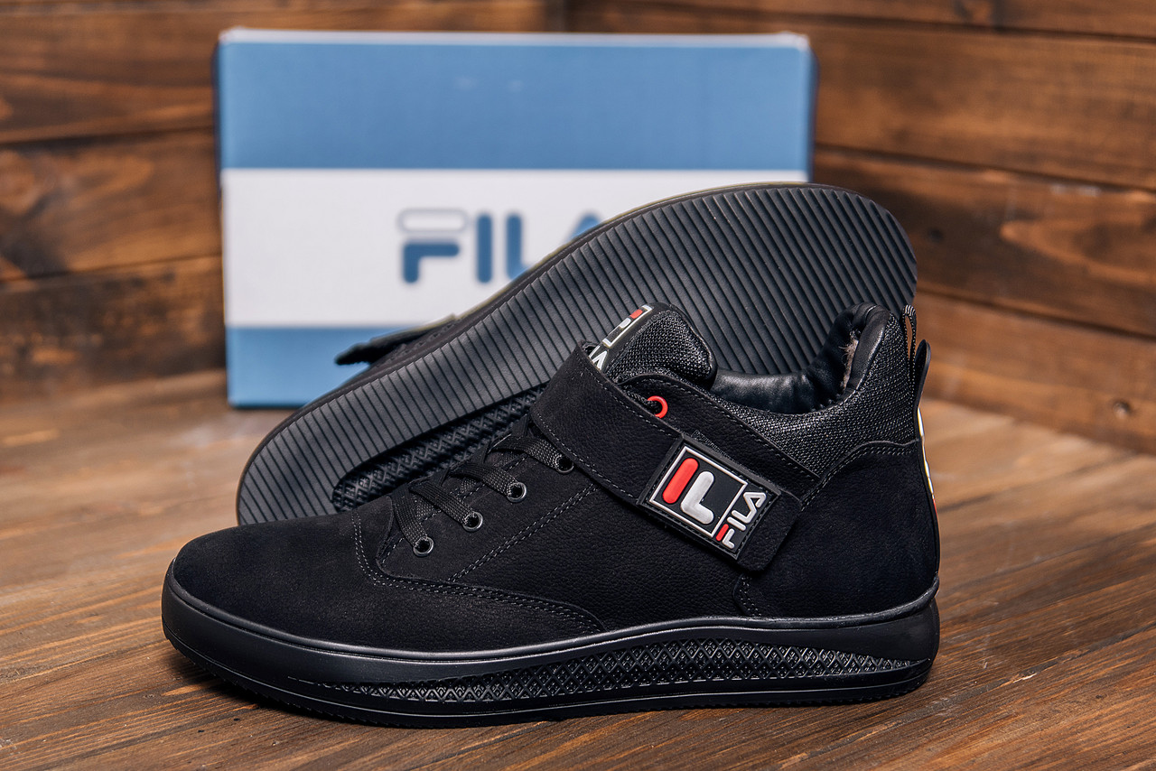Чоловічі зимові черевики FILA Black (F 110-1(н)) - Зображення 9