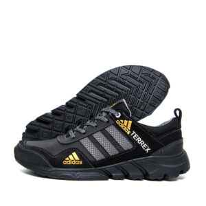 Чоловічі шкіряні кросівки Adidas Terrex Black