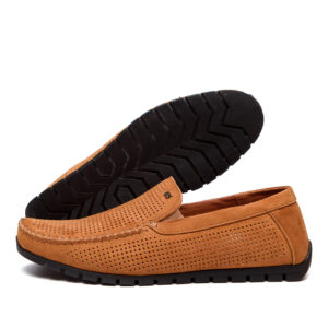 Чоловічі літні шкіряні мокасини Legges Сanary перфорація