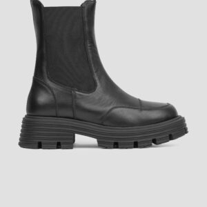 Шкіряні високі зимові челсі зі змійкою (vm-astra-68)