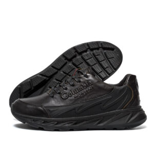 Чоловічі шкіряні кросівки Columbia Black