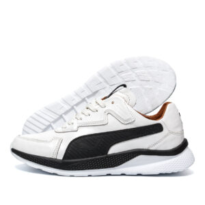 Чоловічі шкіряні кросівки Pm RS  White