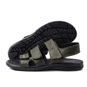 Чоловічі шкіряні сандалі E-series Green