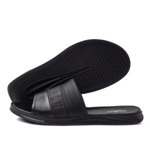 Чоловічі шкіряні літні шльопанці-сланці Jordan