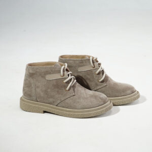 Зимові замшеві черевики бежеві — низький хід (vm-merry-07)