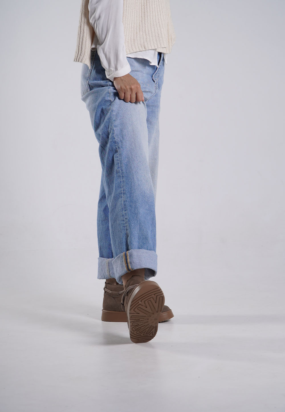 Зимові черевики замшеві карамельного кольору (vm-ug-062) - Зображення 5