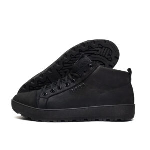 Чоловічі зимові шкіряні черевики E-series (K-01 ч бот)