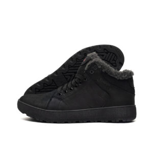 Чоловічі зимові шкіряні черевики E-series (K-02 ч бот)