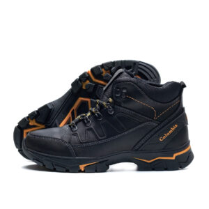 Чоловічі зимові шкіряні черевики Colum NS black (and 122 black бот)