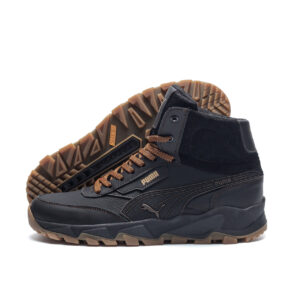 Чоловічі зимові черевики Pm Black (Бот 10/5)