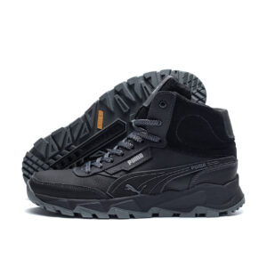 Чоловічі зимові черевики Pm Black (Бот 10/1)