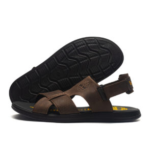 Чоловічі шкіряні сандалі Brown