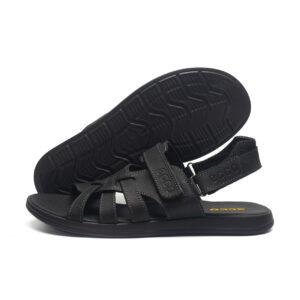 Чоловічі шкіряні сандалі Black