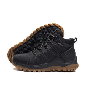 Чоловічі зимові шкіряні черевики Black (and 140-1 ч)