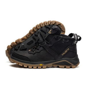 Підліткові зимові шкіряні черевики Valsetz Black Originals (V-117ч бот Підл)