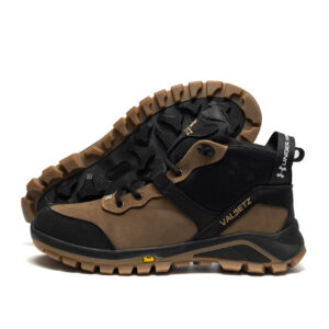 Підліткові зимові шкіряні черевики  Valsetz Olive Originals (V-117ч/ол бот ПІдл)