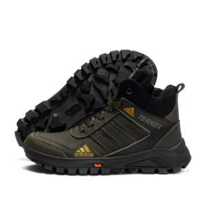 Підліткові зимові черевики Winter Terrex green (Б 523 підл)