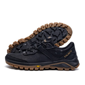 Чоловічі шкіряні кросівки Valsetz Black Originals