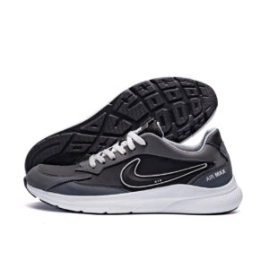 Чоловічі шкіряні кросівки N - Grey