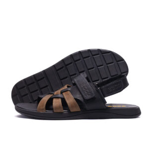 Чоловічі шкіряні сандалі Brown