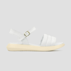 Жіночі білі босоніжки з натуральної шкіри (vm-110-23bb)