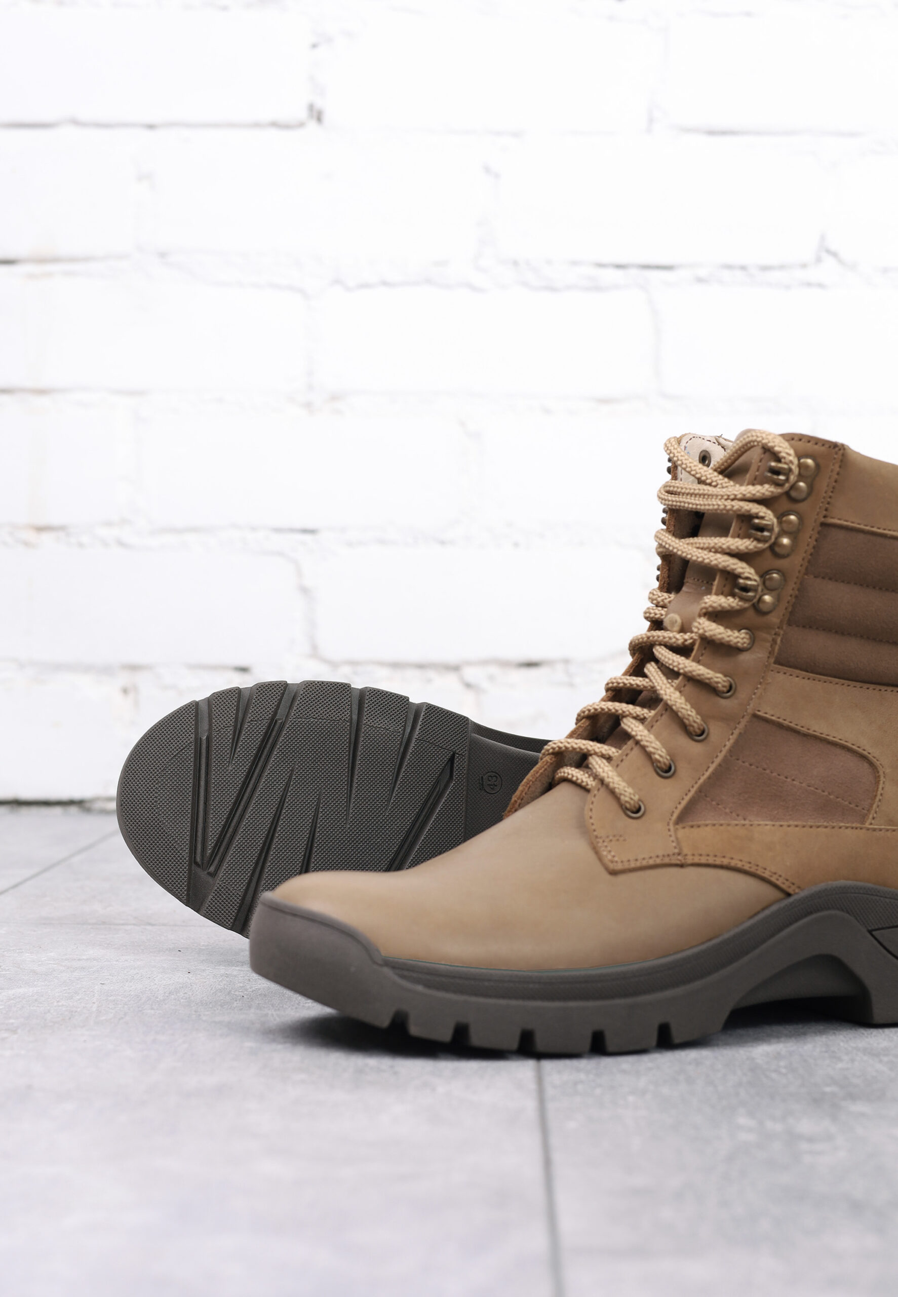 Черевики чоловічі високі койот на овчині (vm-500W-KOYOT) - Зображення 5