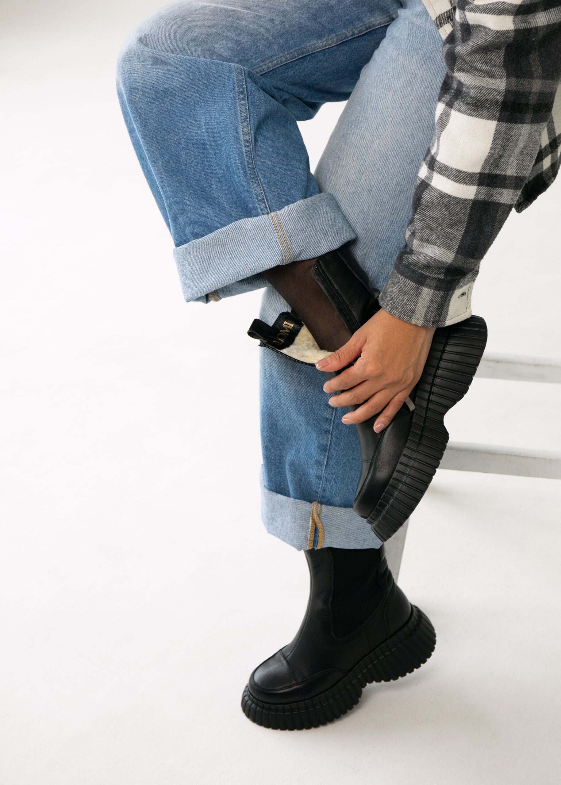 Зимові челсі високі із змійкою (vm-astra-683) - Зображення 4